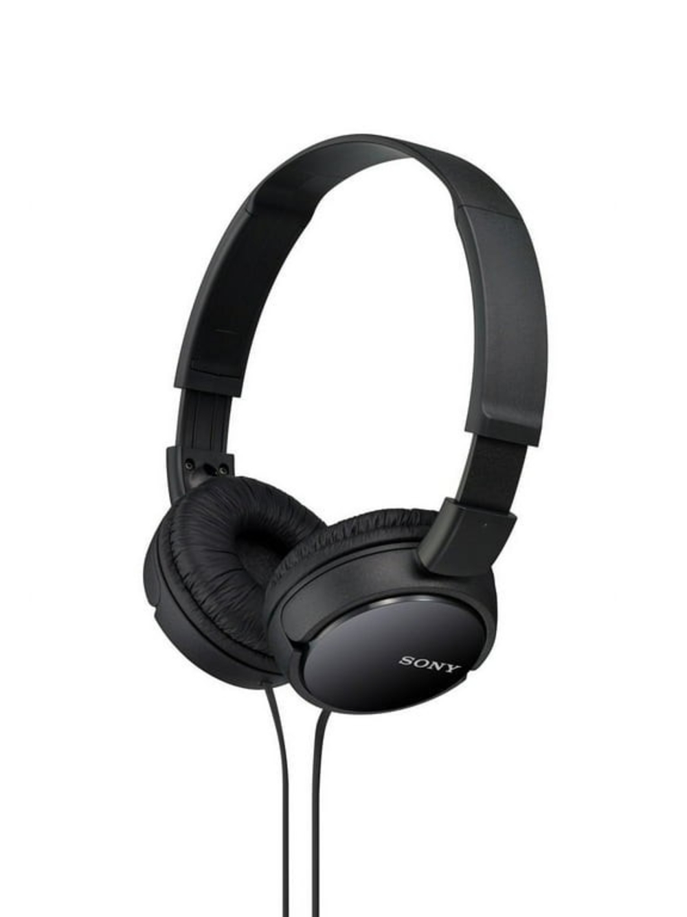 Sony MDR-ZX110 Wired On-Ear Headphones, Black